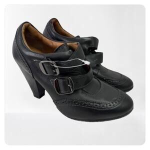 Sofft Eurosofft Women’s Loafer Heels sz 8 Shoes Leather #M375